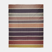 サンテルモストライプの フリースブランケット (正面)