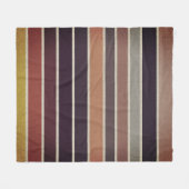 サンテルモストライプの フリースブランケット (正面(横))