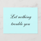 サンテレサ引用文 ポストカード (正面)