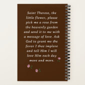 サンテレーカトリック祈りの言葉誌 ノートブック (裏面)