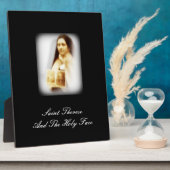 サンテレーズザホリー顔 フォトプラーク (側面)