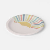 サンテーマ、レインボーパーティー、サンシャイン、 ペーパープレート (アングル)