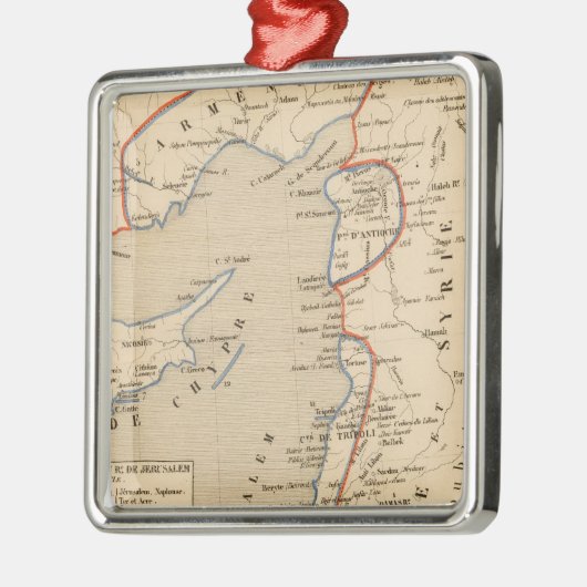 サンテ·デュシエム·クロワサーデ メタルオーナメント (左)