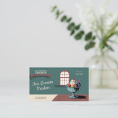 サンデアイスクリームパーラー 名刺 (スタンド正面)