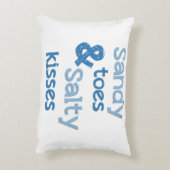 サンディのつま先及び塩辛いキス アクセントクッション (裏面(縦))