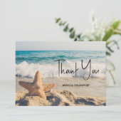 サンディのビーチ写真 サンキューカード (スタンド正面)