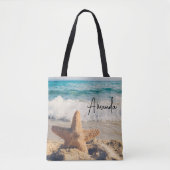 サンディのビーチ写真 トートバッグ (正面)