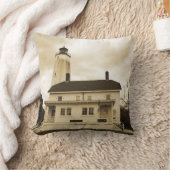 サンディのホックの灯台 クッション (ブランケット)