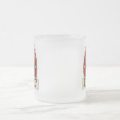 サンディのホックの灯台 フロストグラスマグカップ (中央)