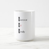 サンディのマグの生存者 コーヒーマグカップ (中央)