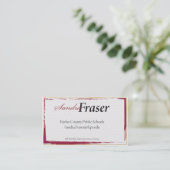 サンディの名刺 名刺 (スタンド正面)