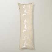 サンディの沿岸白いシギ及び暗灰色 ボディピロー (裏面 (縦))