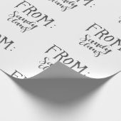 サンディの爪の包装紙 ラッピングペーパー (角)