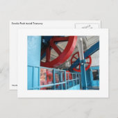 サンディアピーク航空軌道はがき ポストカード (正面/裏面)