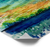 サンディアマウンテンクレストアンドリンコンリッジリン ポスター (角)