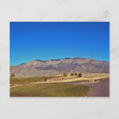 サンディアマウンテン、アルバカーキニューメキシコ ポストカード (正面)