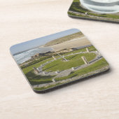 サンディアルとペルランのビーチ、ペランポート、コーンウォール。 コースター (左側)