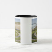 サンディアルとペルランのビーチ、ペランポート、コーンウォール。 マグカップ (中央)