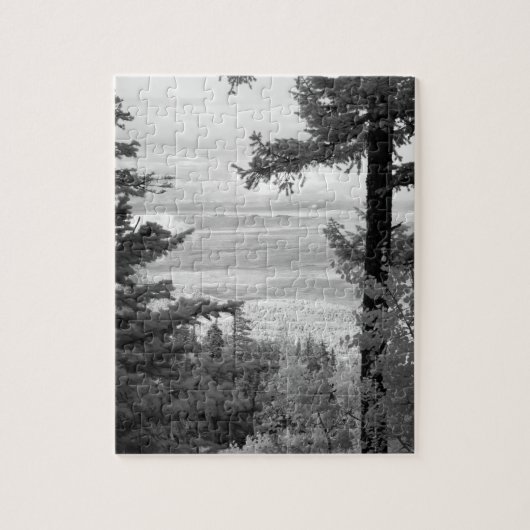 サンディア山脈の頂上から西を見る ジグソーパズル (縦)