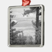 サンディア山脈の頂上から西を見る メタルオーナメント (左)