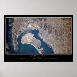 サンディエゴが宇宙局のポスターから見た ポスター
