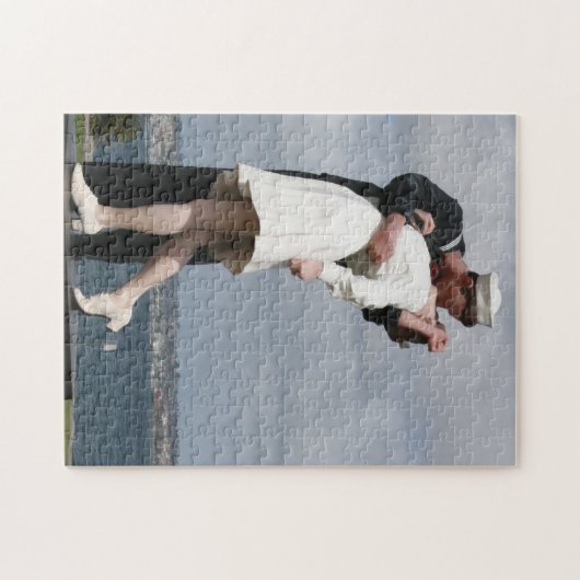 サンディエゴでの彫刻の無条件降伏 ジグソーパズル (横)