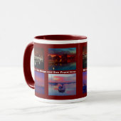 サンディエゴとサンフランシスコの空 マグカップ (正面左)