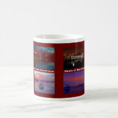 サンディエゴとサンフランシスコの空 マグカップ (中央)