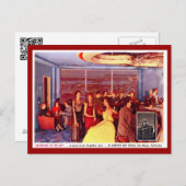 サンディエゴのエルコルテズスカイルームヴィンテージ ポストカード (正面/裏面)