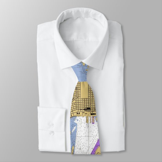 サンディエゴのカリフォルニア航海のな港の図表のタイ ネクタイ (タイ)