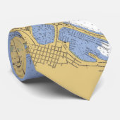 サンディエゴのカリフォルニア航海のな港の図表のタイ ネクタイ (ロール)