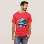 サンディエゴのクラシックなあなた Tシャツ (正面フル)