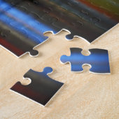 サンディエゴのスカイラインのパズル ジグソーパズル (側面)