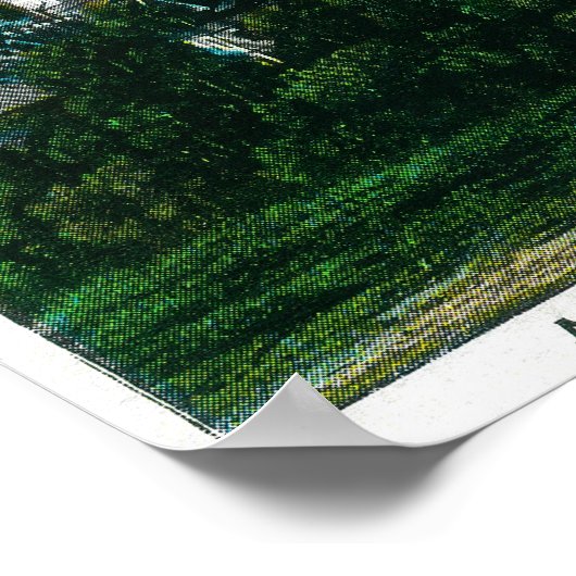 サンディエゴのスカイラインの一部がエルコルテを示す ポスター (角)