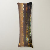 サンディエゴのスカイラインを越えるムーンライズ ボディピロー (正面縦)