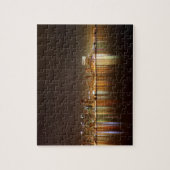 サンディエゴのスカイライン夜 ジグソーパズル (縦)