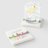 サンディエゴのスカイライン ストーンコースター (横)