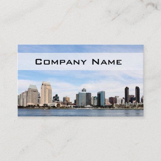 サンディエゴのスカイライン 名刺 (正面)