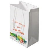 サンディエゴのスカイラインSP - ミディアムペーパーバッグ (裏面アングル)