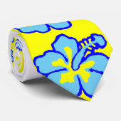 サンディエゴのハイビスカスの花 ネクタイ (ロール)