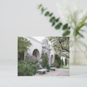 サンディエゴのバルボア公園、民芸美術館 ポストカード (スタンド正面)