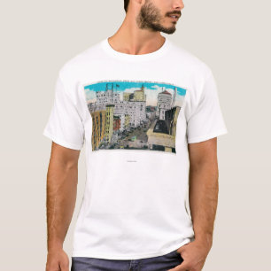 サンディエゴのホテルからのブロードウェイの東 Tシャツ