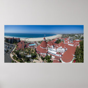 サンディエゴのホテルDel Coronado ポスター