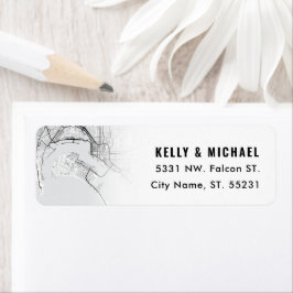 サンディエゴの地図をテーマにした |戻り値 ラベル