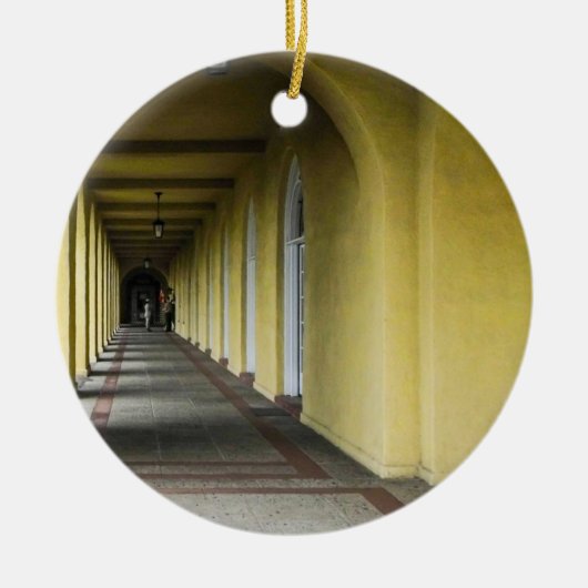 サンディエゴの基礎訓練キャンプの海洋の卒業のオーナメント セラミックオーナメント (正面)