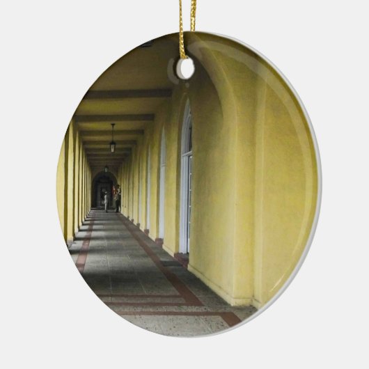 サンディエゴの基礎訓練キャンプの海洋の卒業のオーナメント セラミックオーナメント (左)