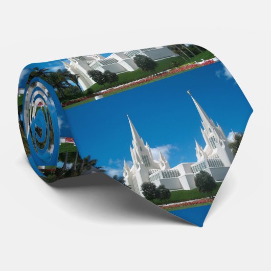 サンディエゴの寺院 ネクタイ (ロール)