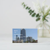 サンディエゴの建物の高層ビルのスカイライン 名刺 (スタンド正面)