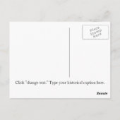 サンディエゴの歴史はがき ポストカード (裏面)