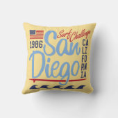 サンディエゴの波の挑戦1986年 クッション (裏面)
